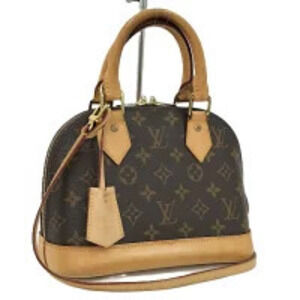 LOUIS VUITTON Alma Shoulder Bag Monogram